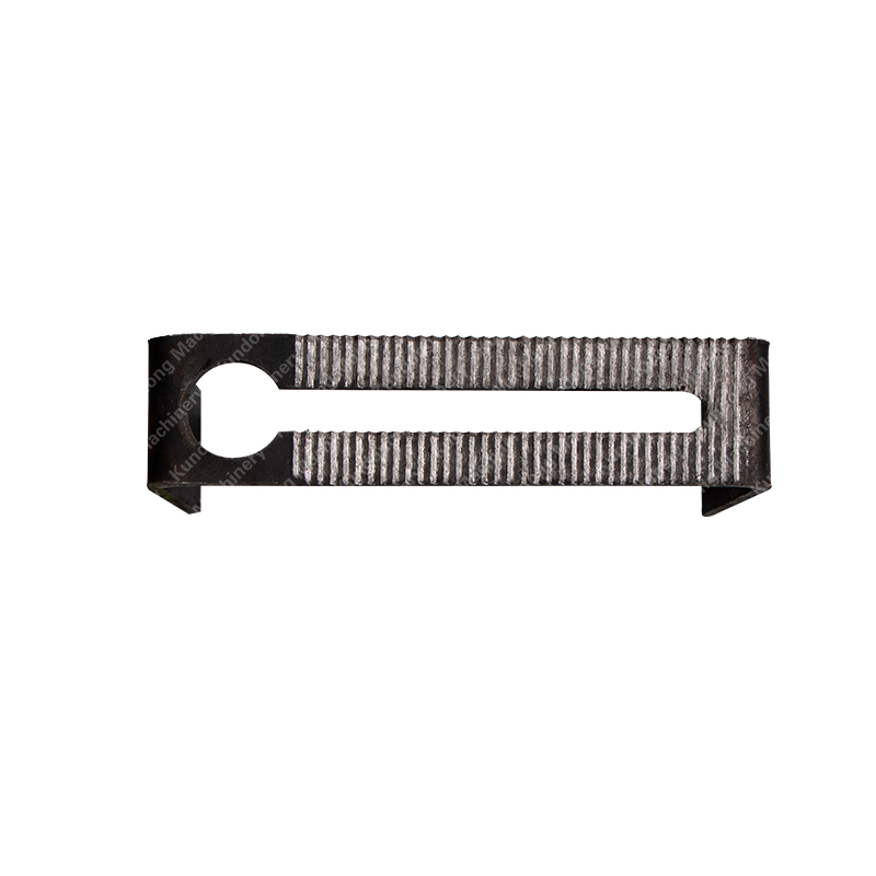 GM80 tooth plate tensioning bracket short (height 9 + round hole 30)