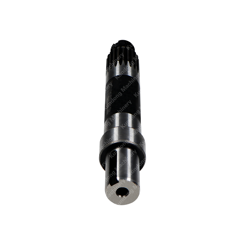 GR80HPRO high-position grain unloading gear box input shaft (length 23.6, one end 30, one end thread thickness 27)